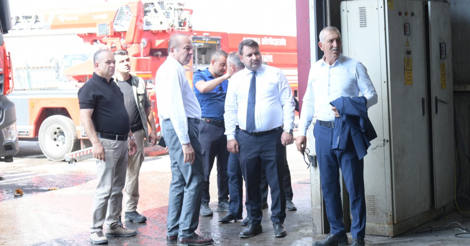 KAHRAMANKAZAN’DA FABRİKA YANGINI